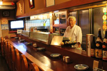 割烹 ぎんすい　店内写真